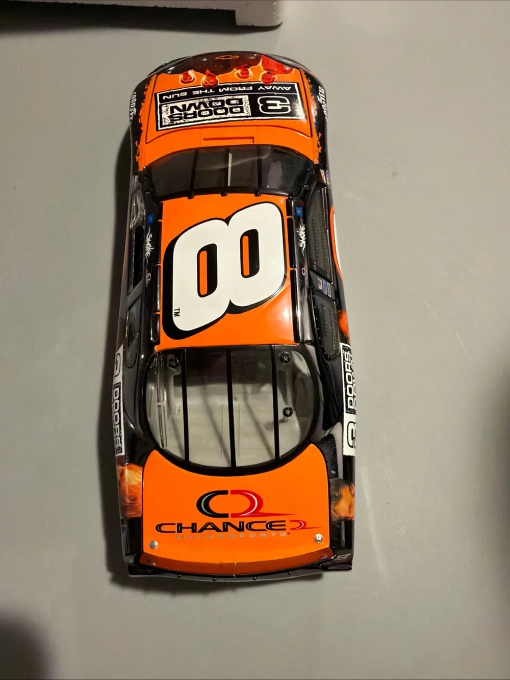 Race Fans Tony Stewart 2003 3 Doors Down Nascar 1/24 Diecast Action #8 Authentic